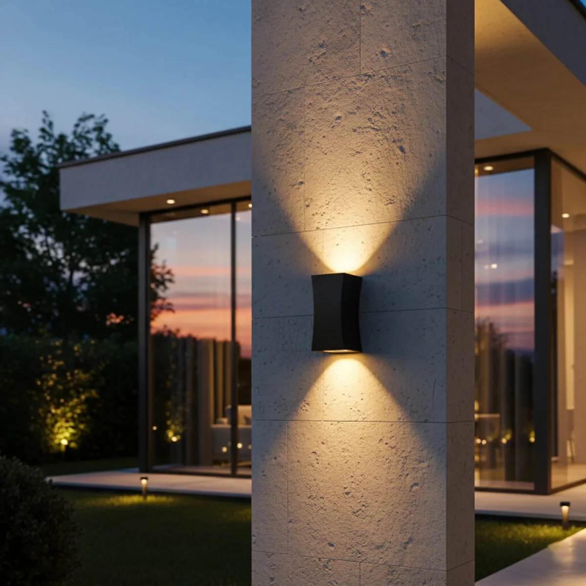 Ultralight Curve Wall Light 2xGU10 (FYL0227) - Image 2