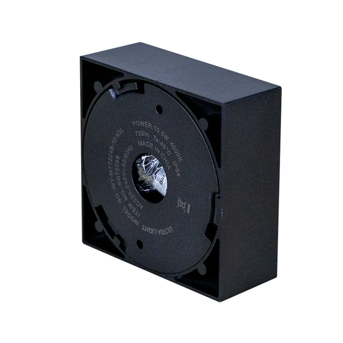 Ultralight Square Surface Mounted Spotlight 10.5W (SQ7224B) - Image 7