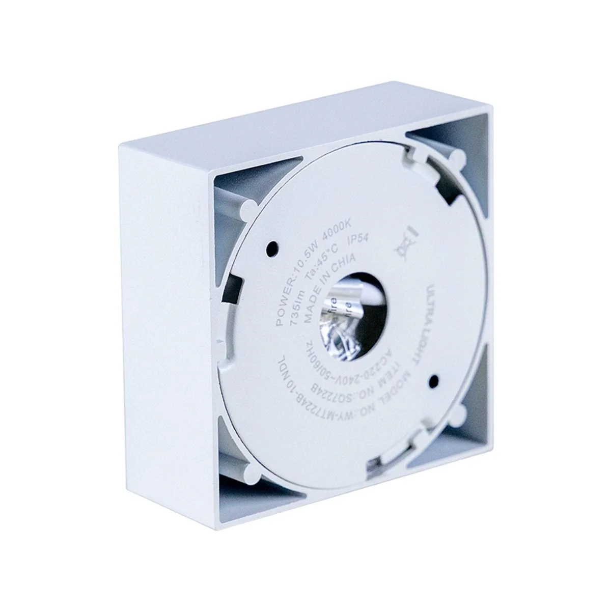 Ultralight Square Surface Mounted Spotlight 10.5W (SQ7224B) - Image 8