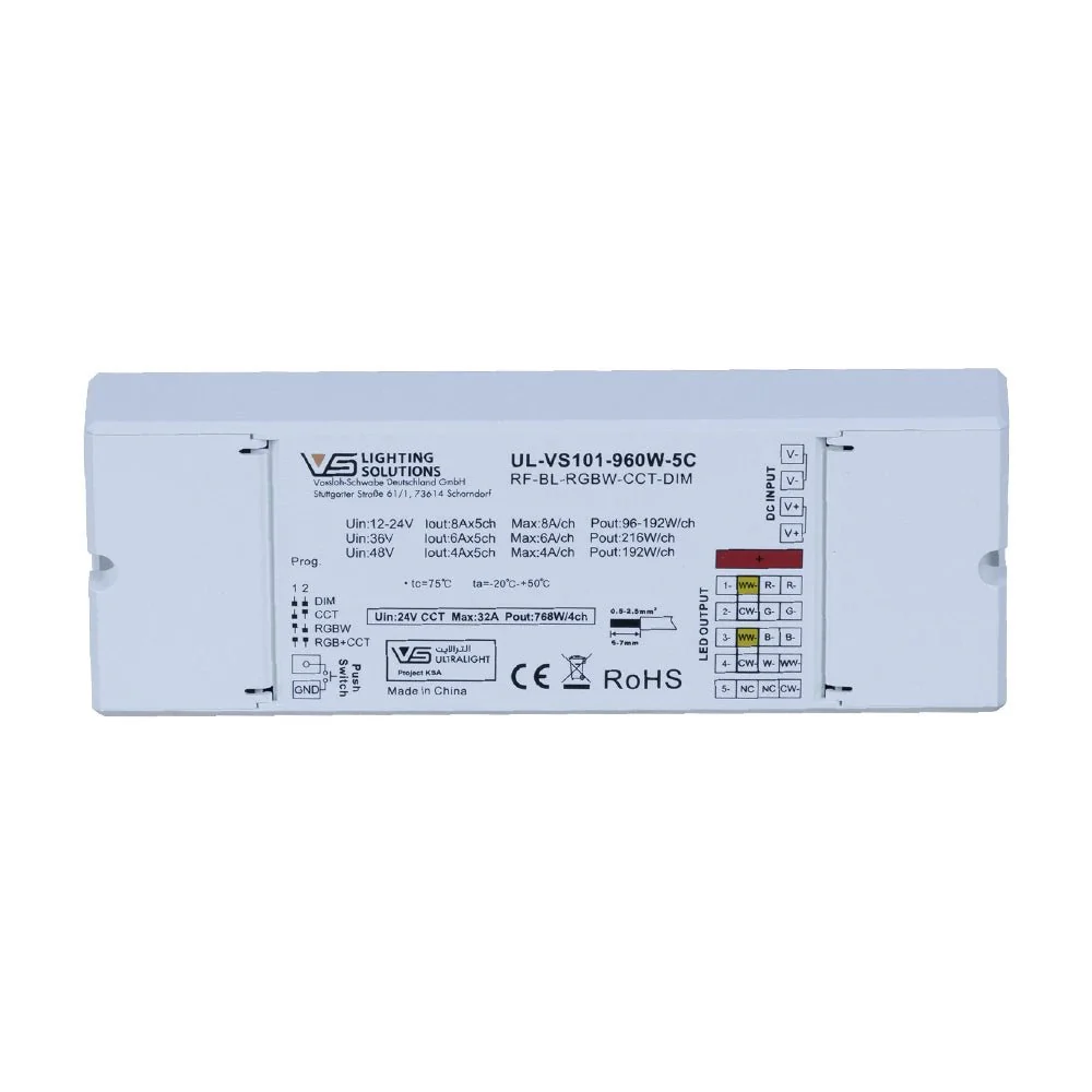 Ultralight A-Z Smart Controller 960W 24V for Smart Lighting (UL-VS101)