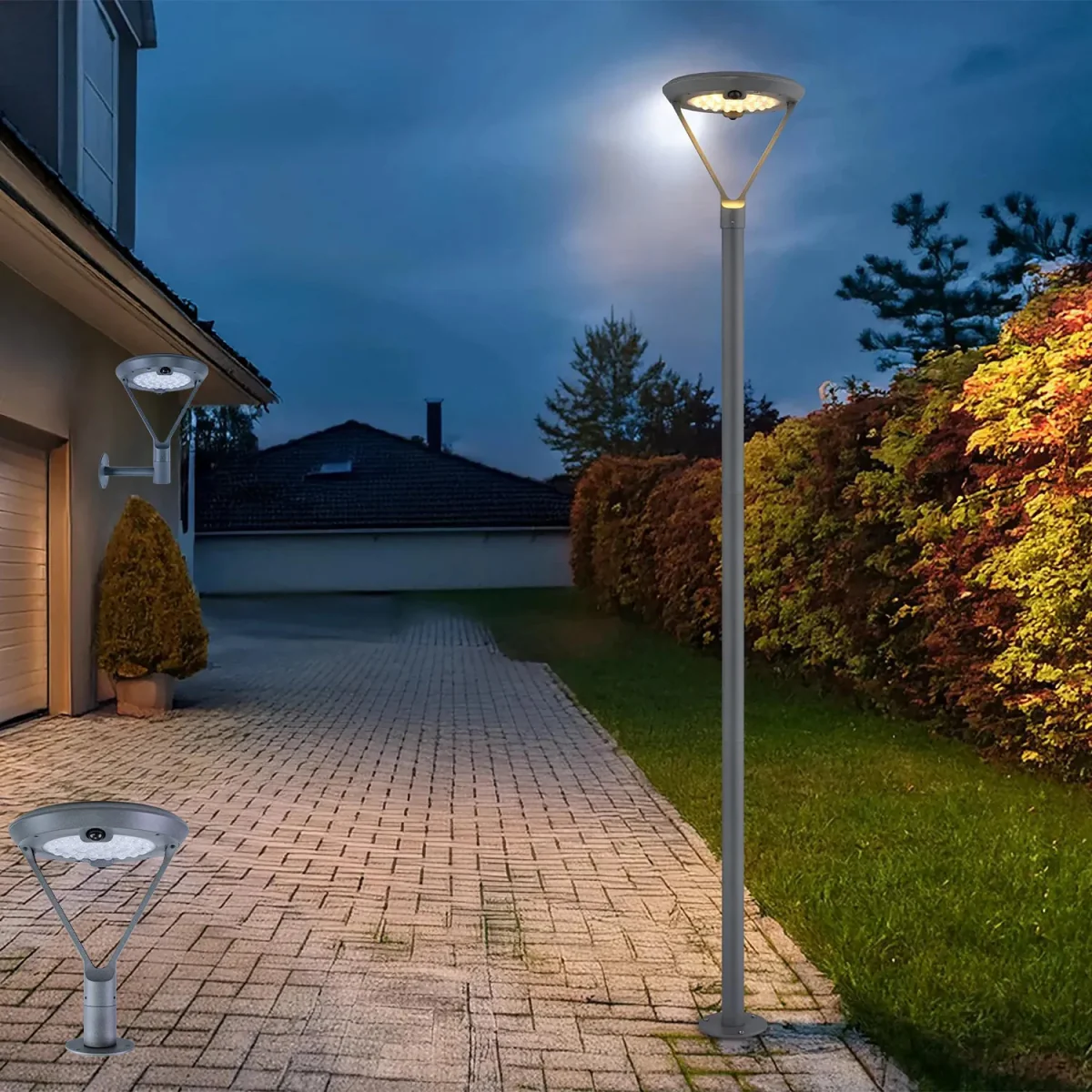 Ultralight Solar Garden Light with Motion Sensor 16W IP55 (T564) - Image 8