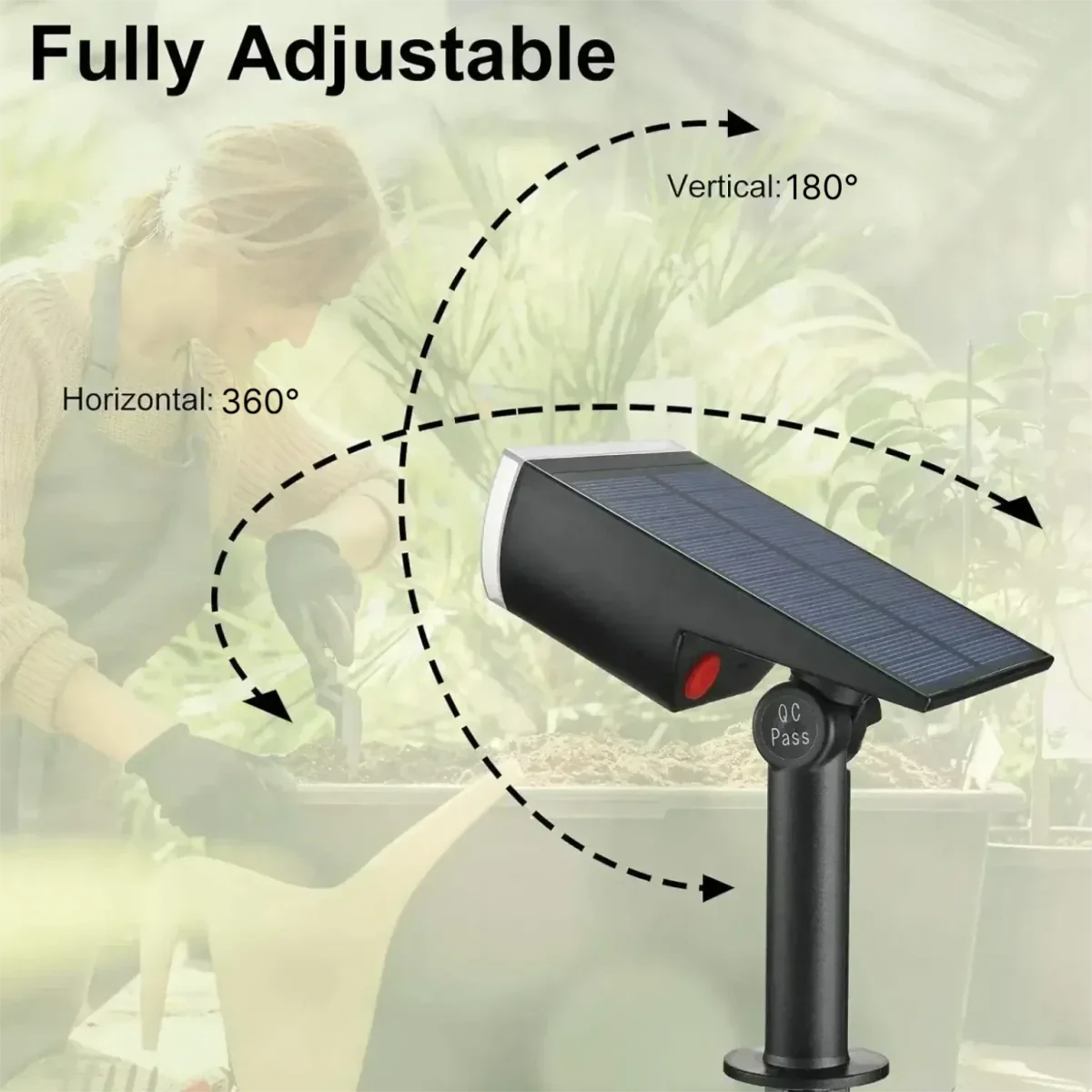 Ultralight Solar Landscape Light Dimmable IP65 (LL18009) - Image 4