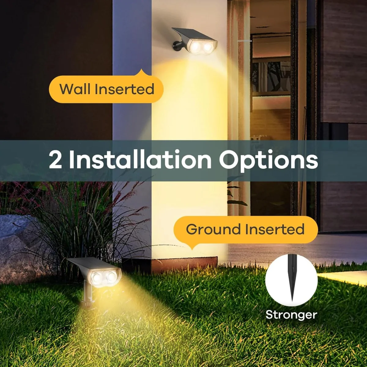 Ultralight Solar Landscape Light Dimmable IP65 (LL18009) - Image 6