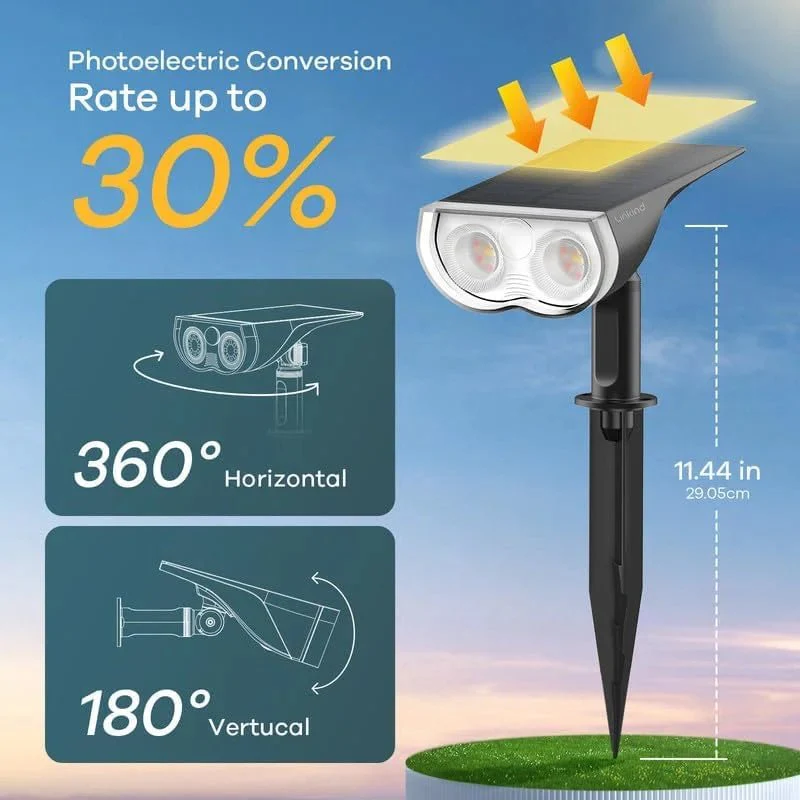 Ultralight Solar Landscape Light With 6 Light Color Auto Work at Night (LL18013) - Image 9