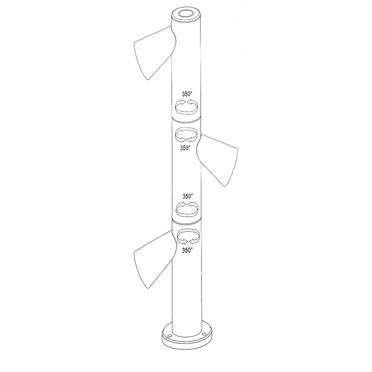 Ultralight Stand Light (BD1113) – Adjustable Outdoor LED Lighting for Gardens & Pathways - Image 10