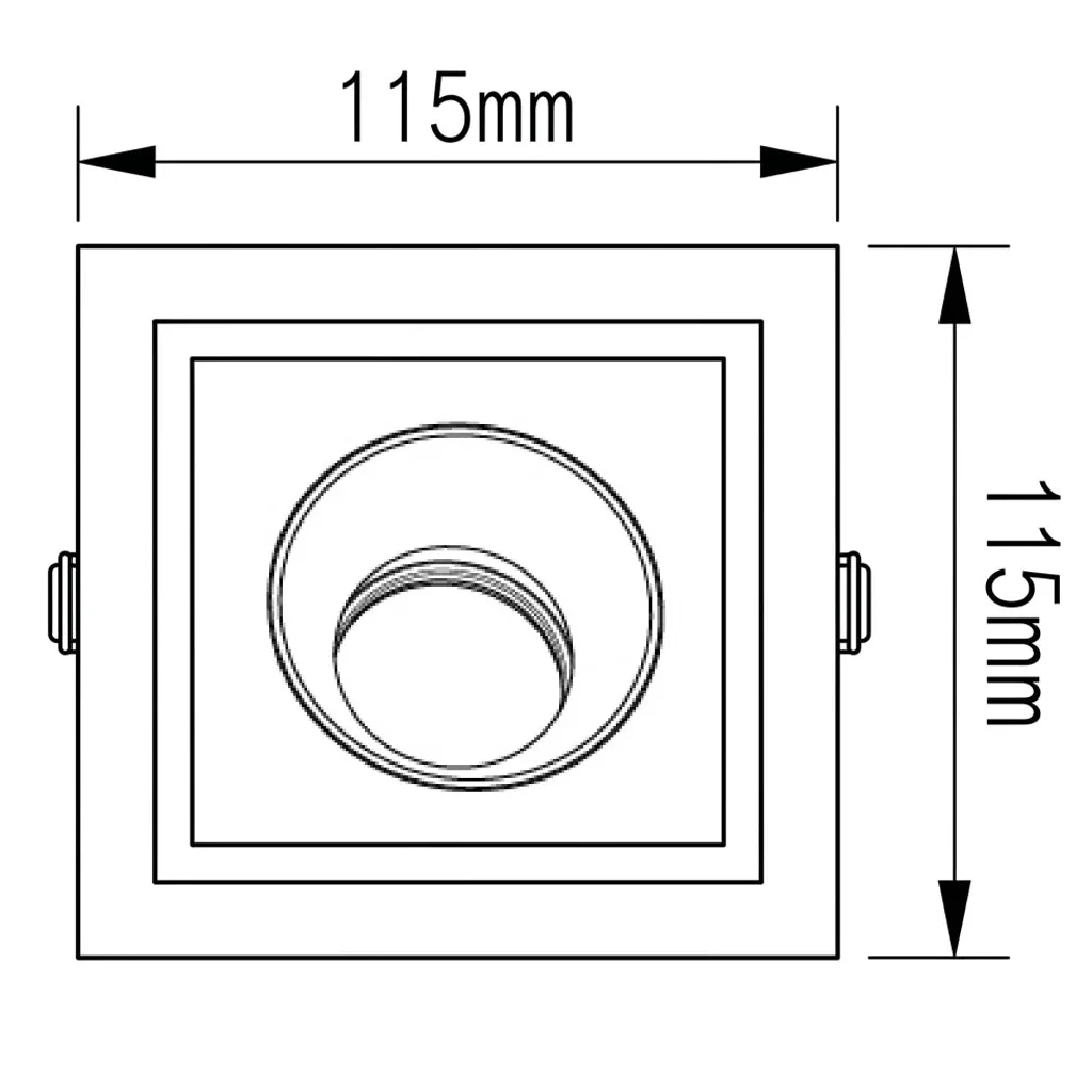 Ultralight Single Spot Light Frame (GS75-1) - Image 7