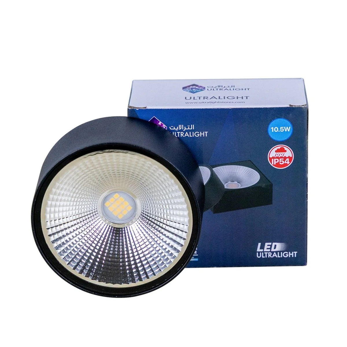 Ultralight Rounded Surface Mounted Spotlight (SQ7224B) - Image 4