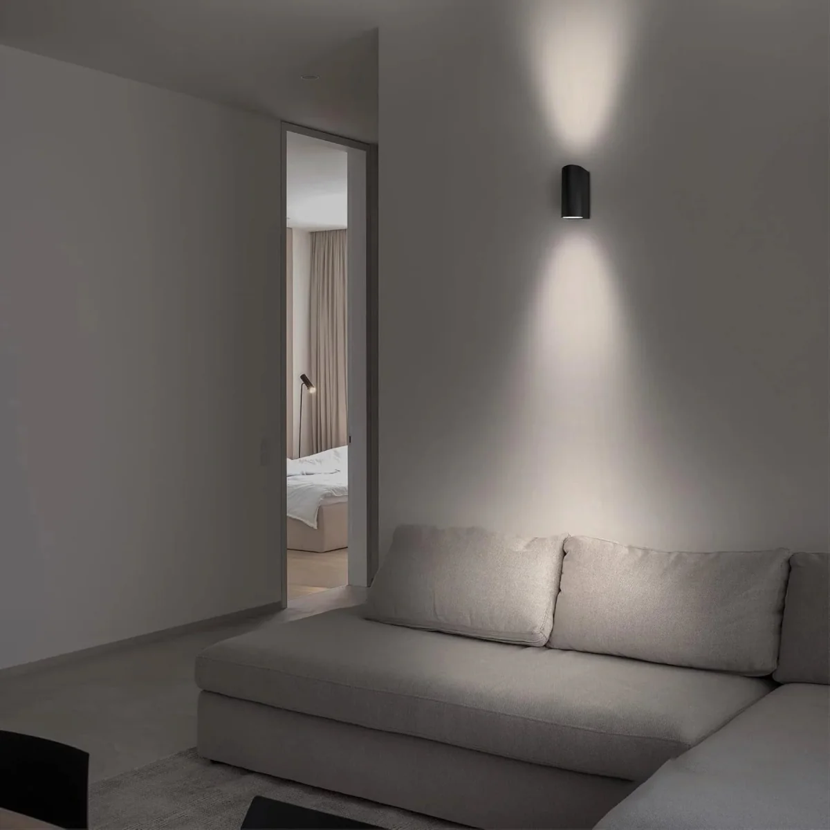 Ultralight Wall Modern Frame GU10 - LED Up & Down Outdoor Wall Lighting (BD1002) - Image 10