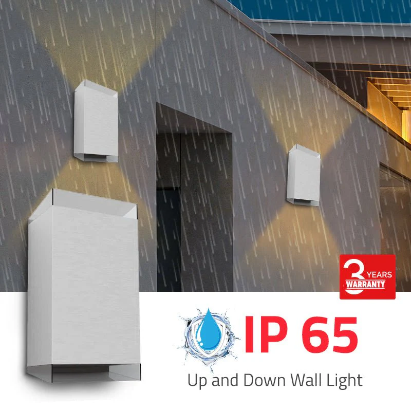 Ultralight Up and Down Wall Light 7W IP65 (JW124B) - Image 4