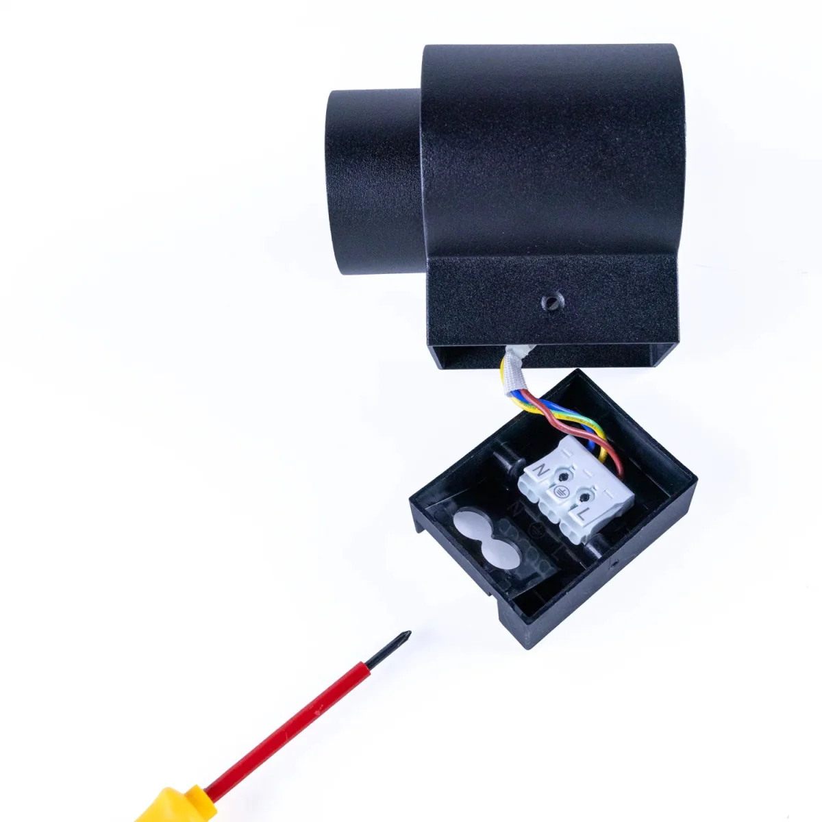 WALL LIGHT FRAME (WL-ODL-1118) – Outdoor Downward Aluminum Light Frame with Clear Glass, GU10 Base, IP54 Rated - Image 8