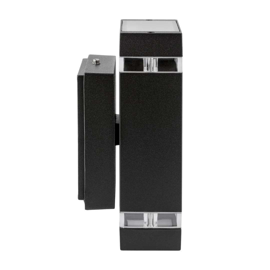WALL LIGHT FRAME (YJ2181-2) - Modern Up & Down GU10 Outdoor Wall Light - Image 9