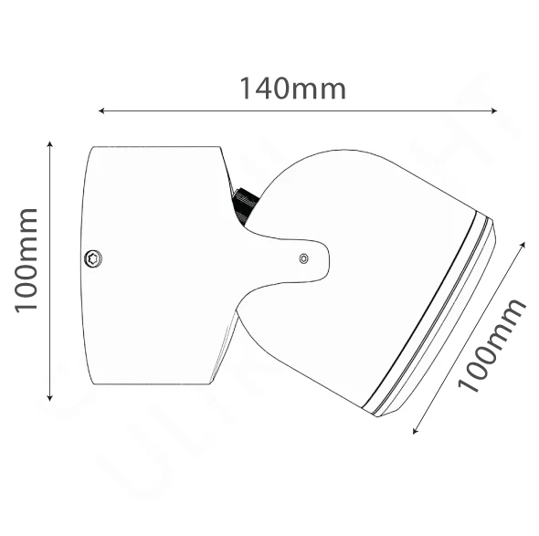 Ultralight Wall Modern Frame GU10 IP44 (YJ2100/1) - Image 5