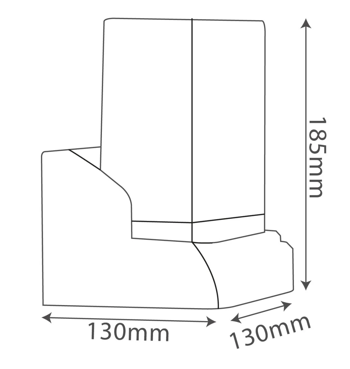 Ultralight Modern Wall Light Frame (YJ3304-1) - Image 2