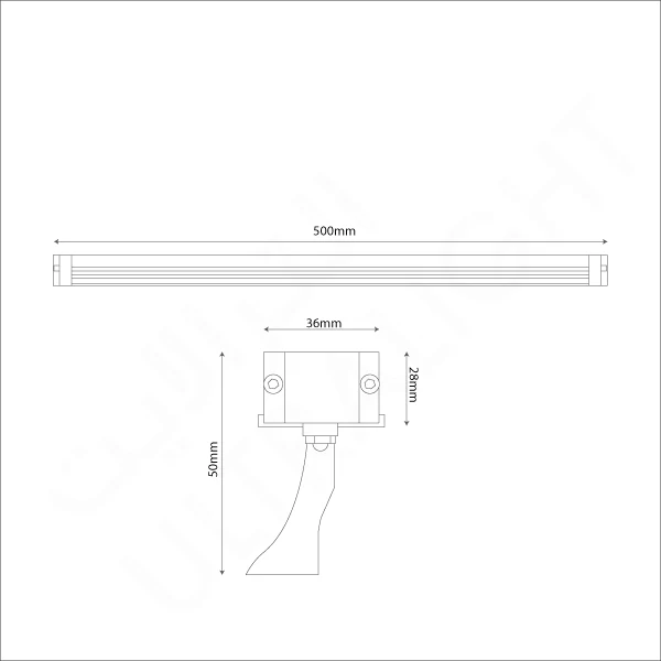 Ultralight Wall Washer Light - IP65 Weather-Resistant (BR7810) - Image 4
