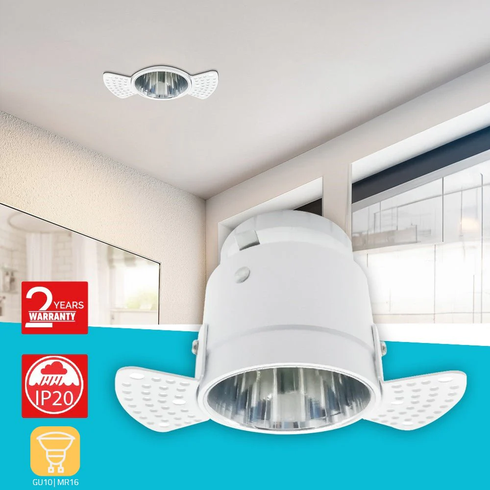 Ultralight Winged indoor Spotlight GU10 7cm (BA307) - Image 5
