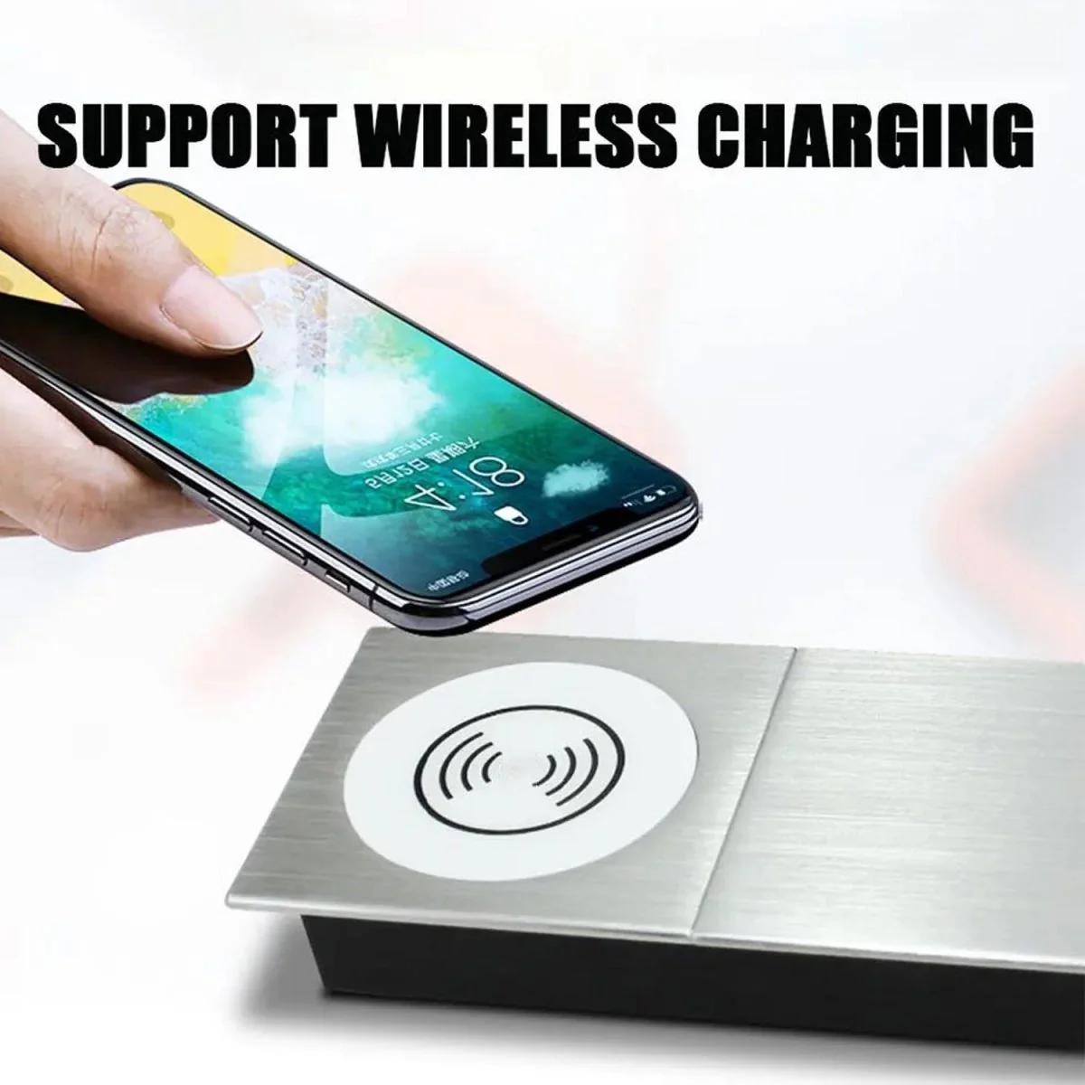 Ultralight Wireless Charging Floor Box (STS-SC02) - Image 3